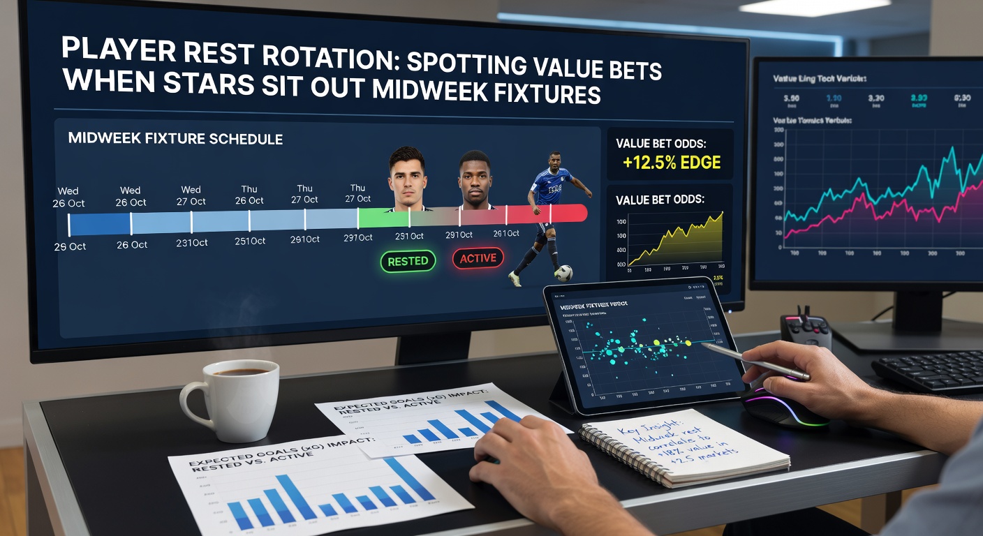 Manager consulting with bench players during a tense midweek European tie, illustrating rotation decisions