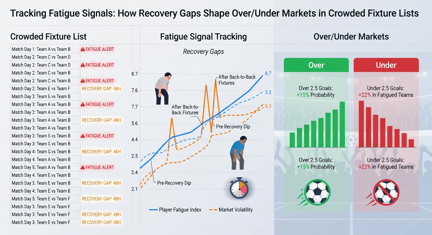 Data charts illustrating goal averages during periods of fixture congestion versus standard schedules